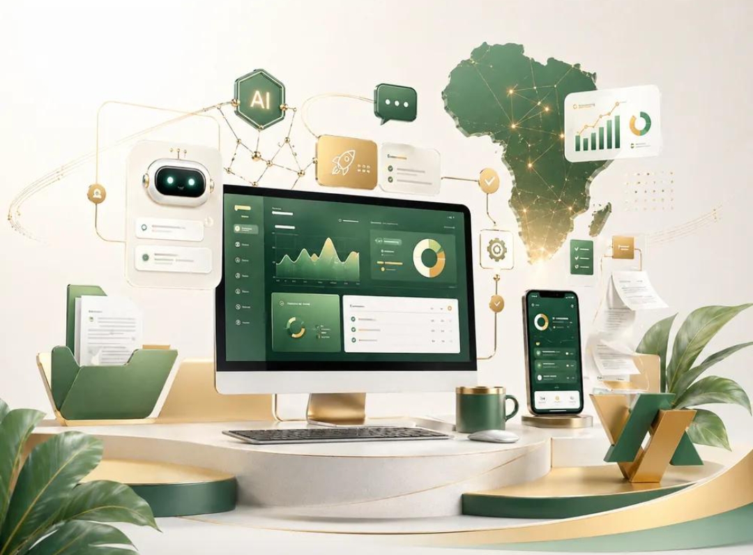 Solutions numériques et intelligence artificielle pour les entreprises en Afrique francophone